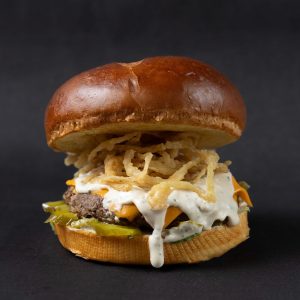 Cheesy Ranch Burger تشيزي رانش برغر