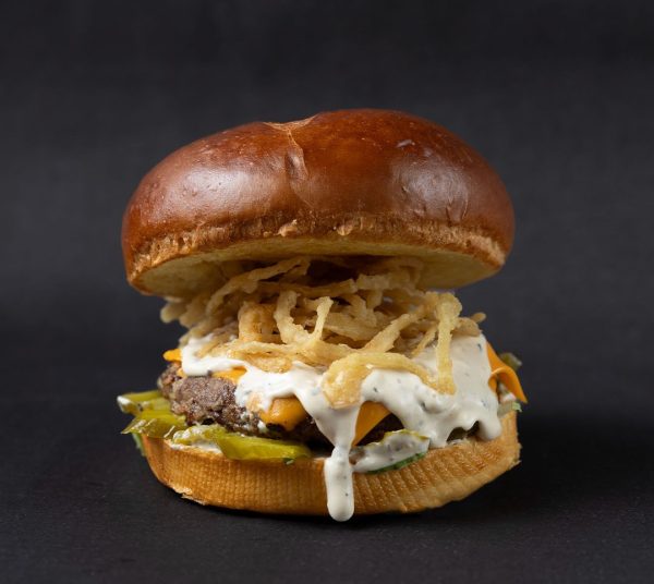 Cheesy Ranch Burger تشيزي رانش برغر